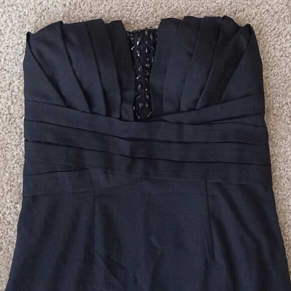 Romeo & Juliet Couture Beaded Strapless Mini Dress Black M NWT - Picture 10 of 14